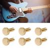 6 Pcs Tremolo Bridge String Locking Screw Metal Electric Guitar Tremolo Bridge Fine Tuning Screws