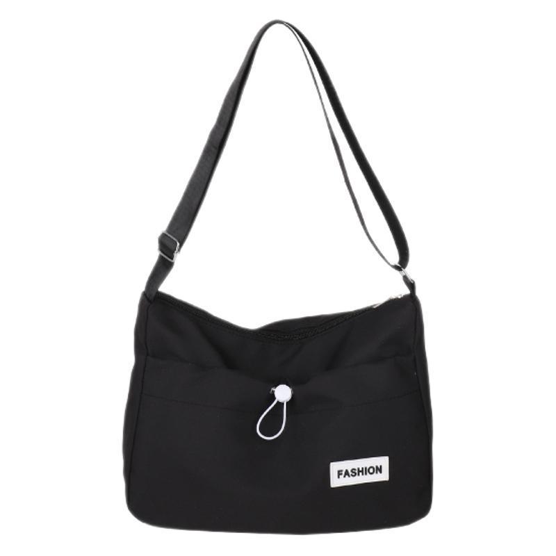 Trendy Solid Color Dumpling Crossbody Bag for Girls - Versatile and Stylish Casual Accessory