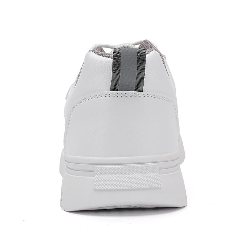 Men White Mesh Tennis Sneakers Summer Sports Skateboarding Shoes Students School Running Shoes Plus Size