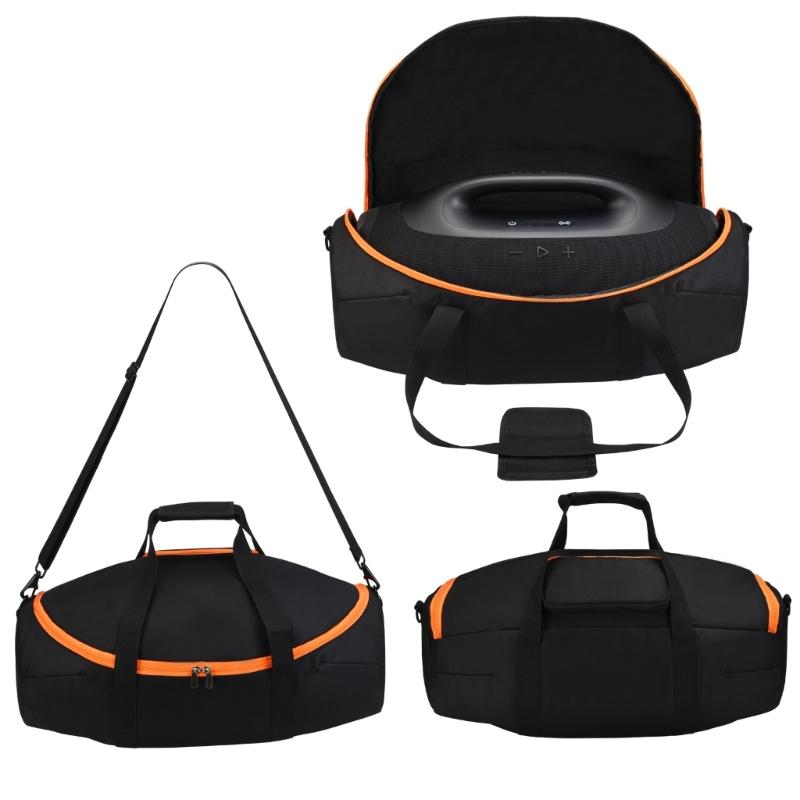 Portable Travel Bag Storaeg Solution For Boombox 4 Wireless Speaker Polyester Fabric And Impact Resistant Padding