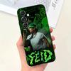 Singer F-Feid Ferxxo SIXDO Phone Case For Samsung S25,S24,S21,S22,S23,S30,Ultra,S20,Plus,Fe,Lite,Note,10,9,5G Black Cover