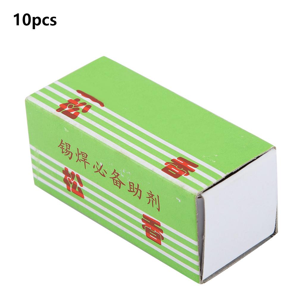 10 Pcs High Transparent and Bright Color Rosin for Welding Removing Oxidized Coating