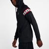Air Jordan Alphabet Logo Print Sports Hooded Jacket For Autumn Men Jackets Black CU2775-010