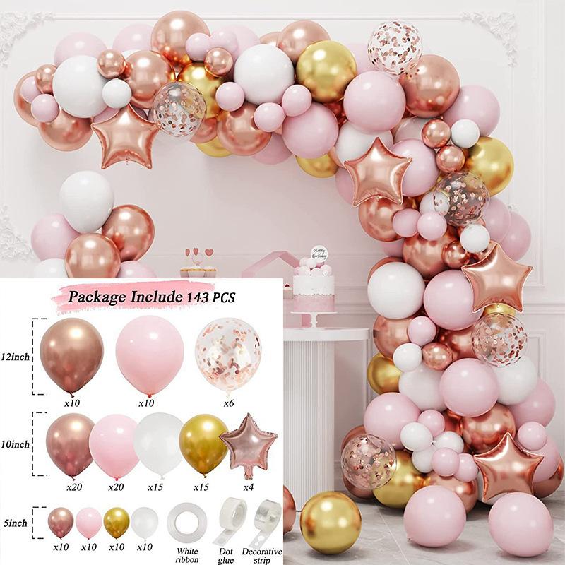 Balloon Chain Set Confession Engagement Balloon Set Opening Birthday Scene Arrangement Balloon