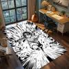 Trafalgar Law One Piece Rug Carpet Non Slip Washable Floor Mat Large Area Rug for Bedroom Decor