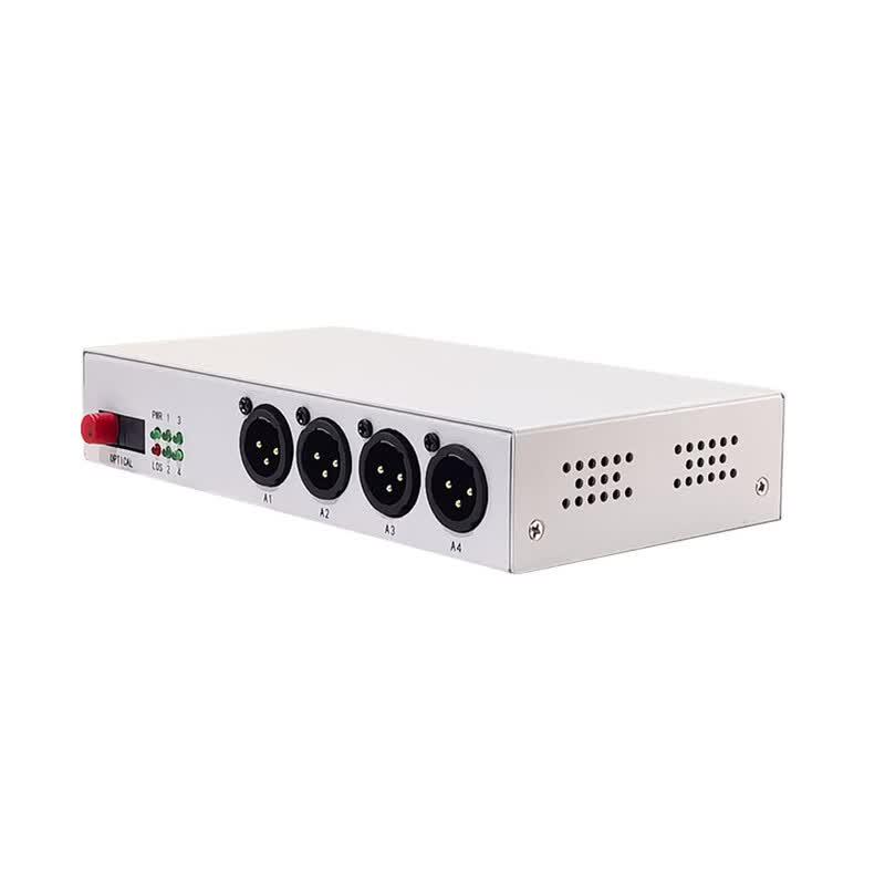 KUNYU KN400 4-Channel Audio Fiber Optic Extender