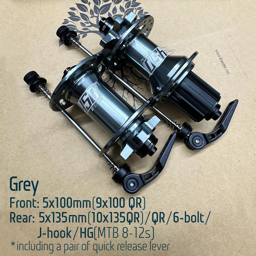 Koozer 32-Loch MTB Thunder Masses 120 Klicks 10x135 Hinterradnabe Schnellspanner Cube Pro 7 MTB Fahrrad Micro Spline 12V