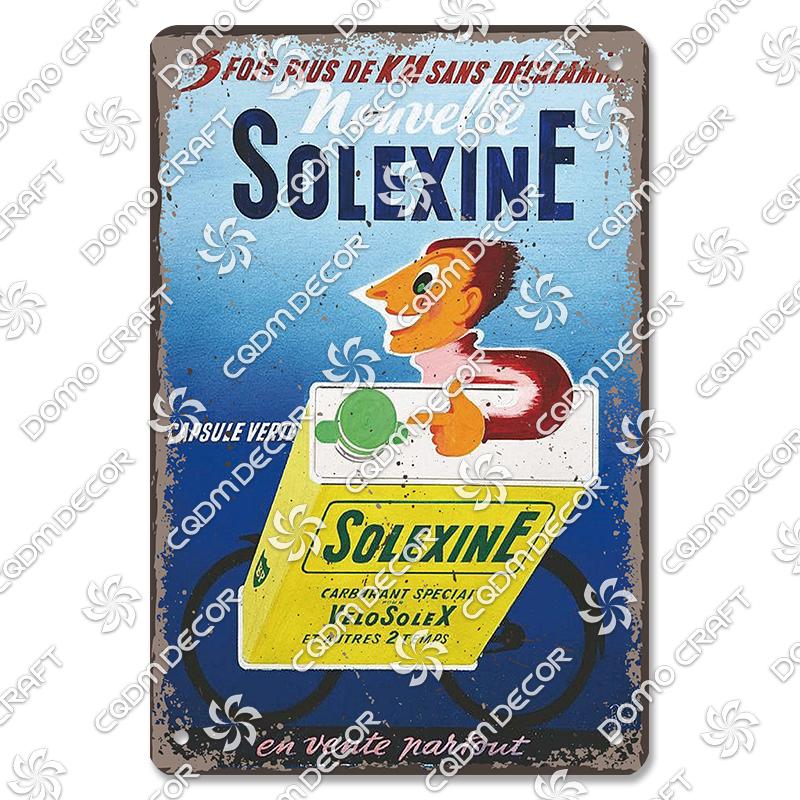 Pôster de Bicicleta Retrô Placas de Metal Estanho Ciclista Homens Mulheres Crianças Placa de Metal Decoração de Arte de Parede Garagem Bar Clube Sala de Estar Casa