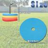 32 Flat Cones, Spot Markers, Practice, Training, Soccer, Track & Field Stands, with Storage Bag
