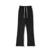 Spring Men'S European And American Vibe Style Clean Fit Pants Straight Leg Work Pants High Street Hooligan Handsome Micro La Charge Casual Pants