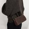 Niche High-end Simple Fashion Single Shoulder Crossbody Matte PU Pen Holder Retro Cylinder Women's Bag Small Bag