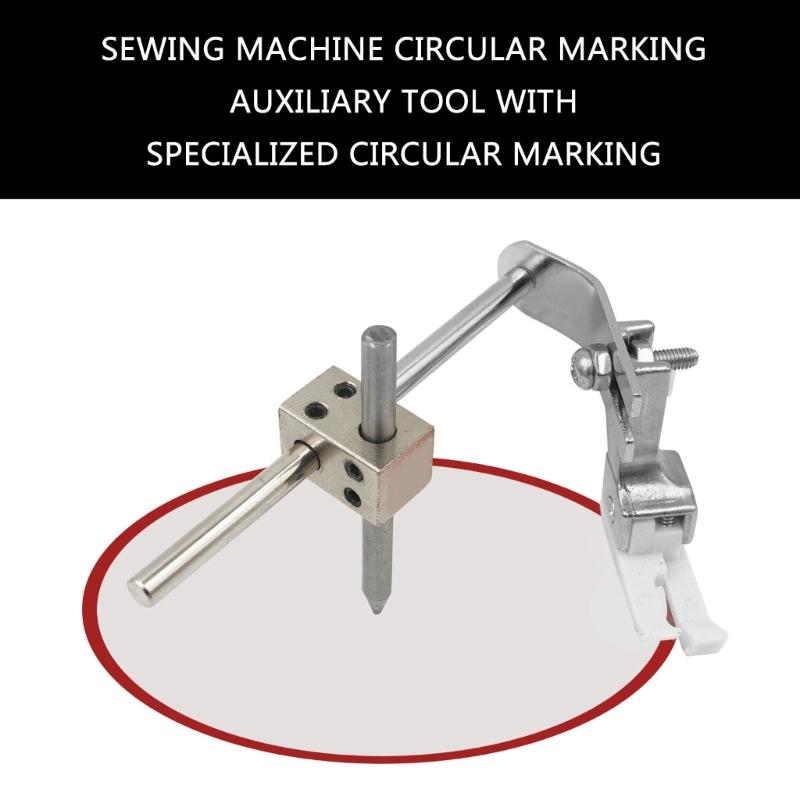 360° Περιστρεφόμενο Εργαλείο Σήμανσης Κύκλων Ραπτικής Εξάρτημα Οδηγός για Βιομηχανική Ραπτομηχανή Κλωστοπλέξης