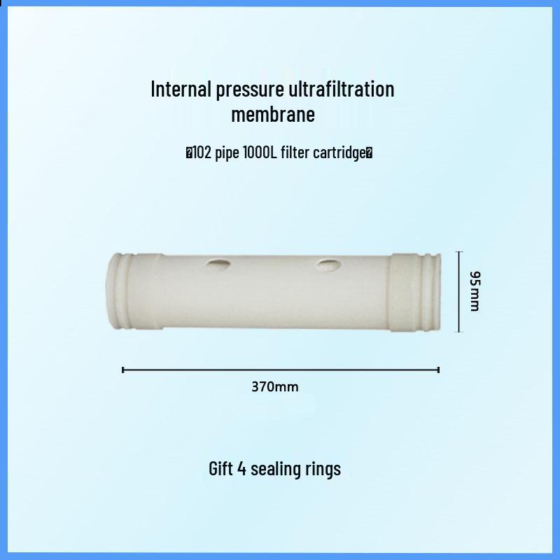 Stainless Steel Water Purifier for Milk Tea Shops - Large Flow Ultrafiltration Kitchen Tap Filter
