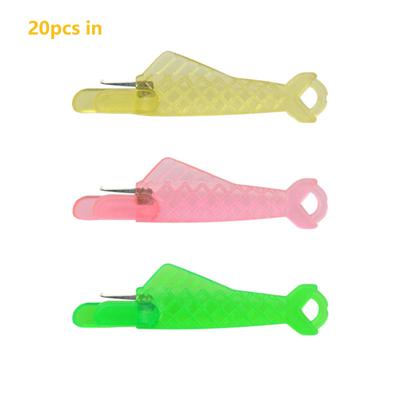 Small Fish Needle Threader Needle Threader Plastic Small Fish Hand Sewing Needle Machine Needle Threader - Sewing Machine DIY Cross Stitch