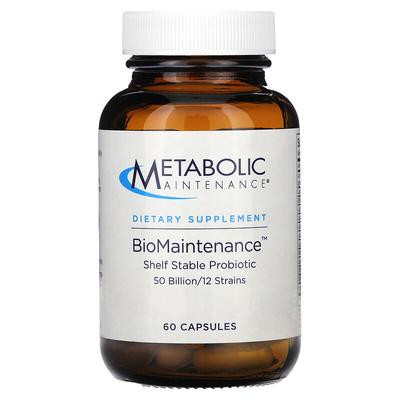BioMaintenance, Shelf Stable Probiotic, 60 Capsules