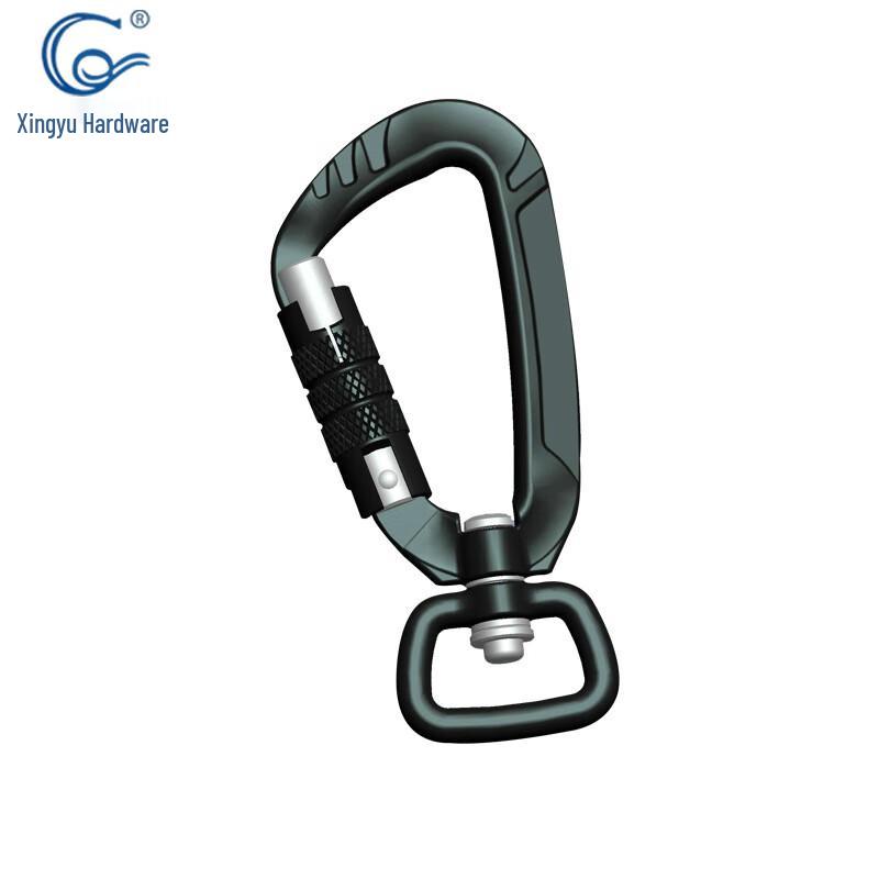 TANERDD 7075 Aviation Aluminum Multi-function Rotating Carabiner