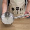 Thickened Kitchen Water Scoop Long Handle Soup Scoop Household Stainless Steel Water Ladle  Canteen