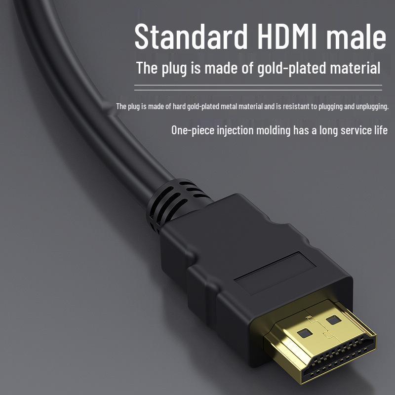 1080p HDMI 1.4 Splitter Cable - 1 Male To 2 Female High-Definition Extension