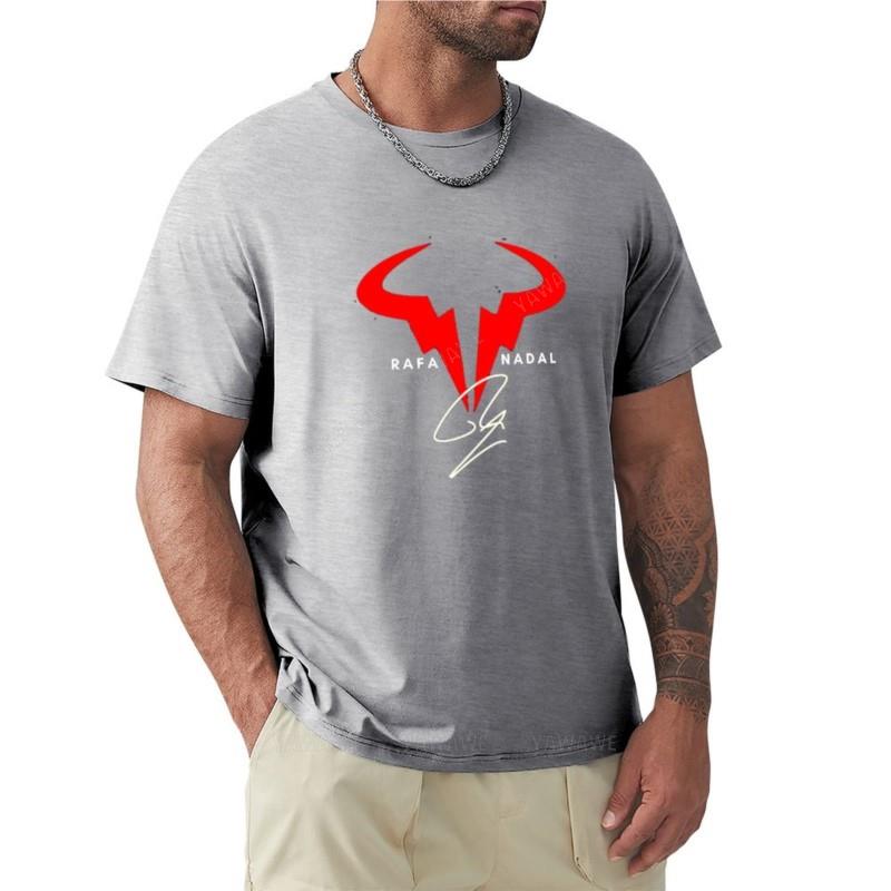 

Best seller - Rafa Nadal logo T-Shirt t shirts anime clothes Short sleeve oversized t shirts for men M