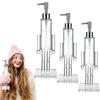 Transparent Nutcracker Soap Dispenser Refillable Home Kitchen Accessories Decor Christmas Hand Soap Bottle Acrylic