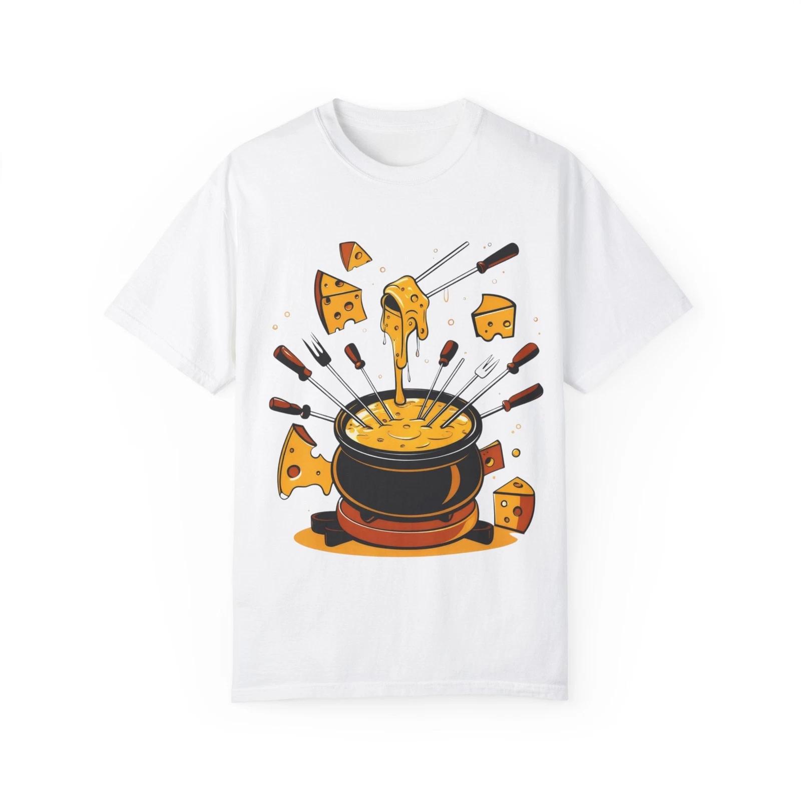 Cheese Fondue Lover Tee, Foodie Tshirt, Cheese Lover Gift, Unisex Tee, Food S