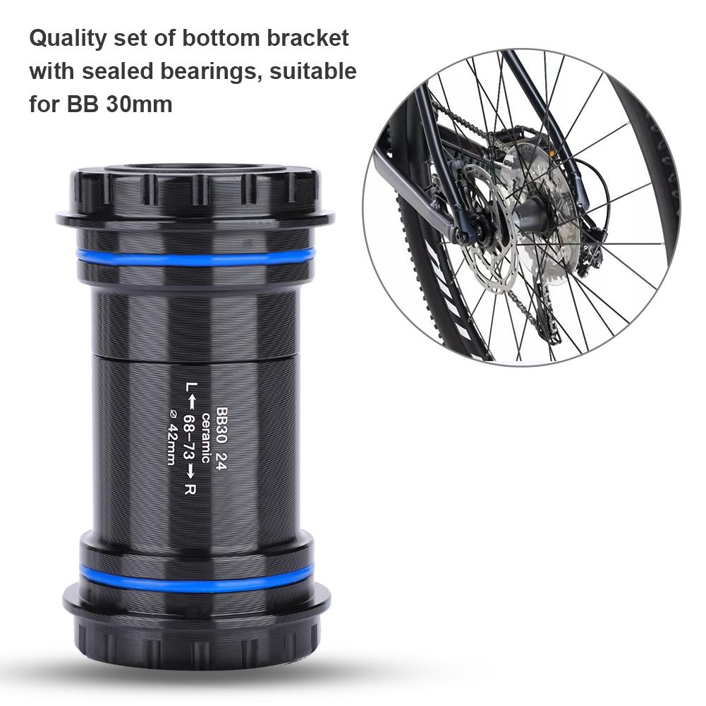 Bb30 Mountain, Bracket Bring for 24 22mm Bike Bottom Bracket, Pf30 Road Bike Bottom Bb30 24 Bring Crankset