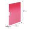 KOKUYO File Clear Book MOTTE A4 10 Sheets Pocket Pink La-LM10P