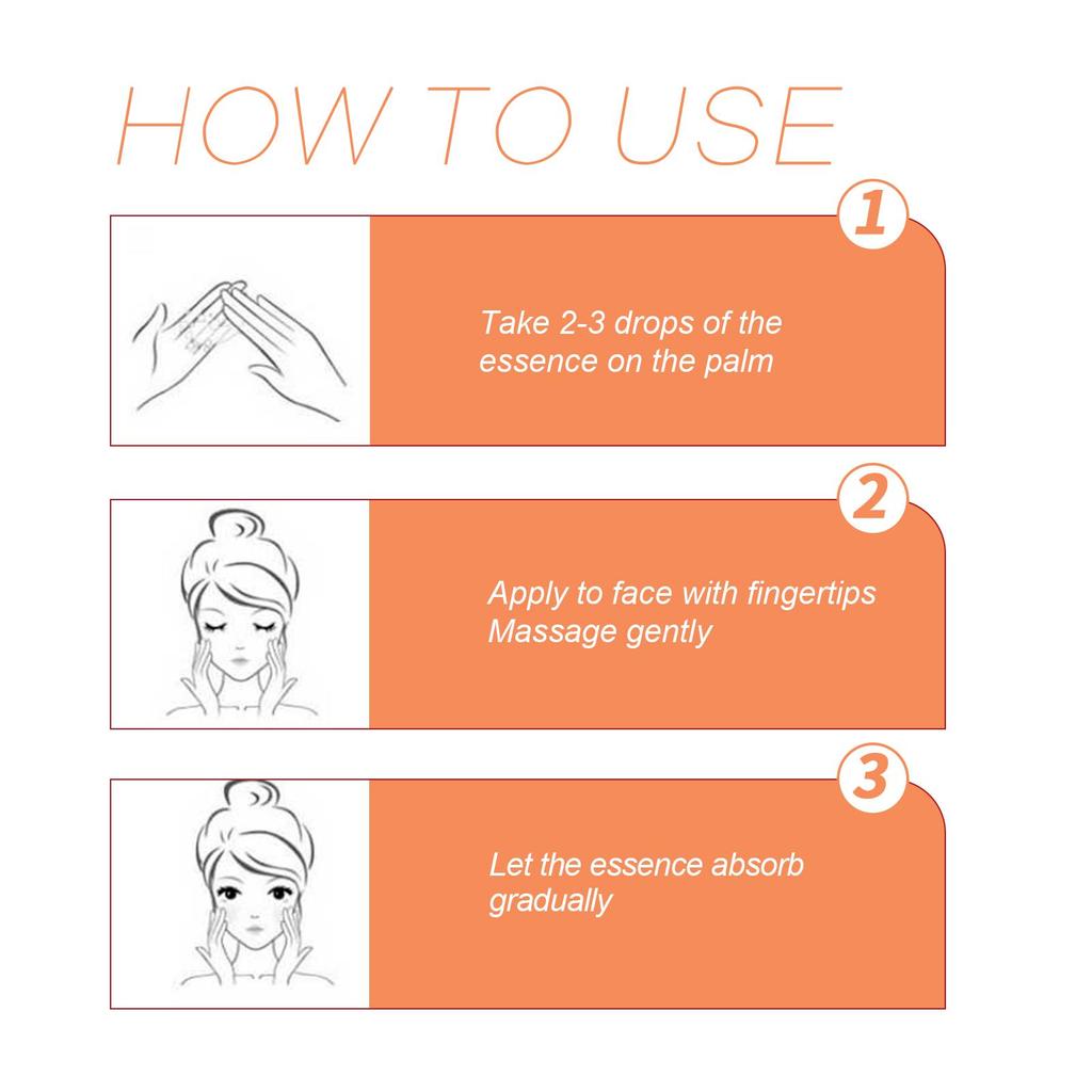 OUHOE Moisturizing Capsule Essence Hydrates and Moisturizes, Firms Neck Skin Wrinkles, Brightens Skin, Suitable for Face 30ml/box