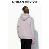 UR Men's Drawstring Hooded Slit Sweatshirt