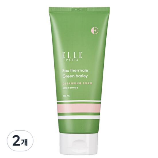 

ELLE PARIS Термальная вода Green Valley Очищающая пенка 200 мл – 2 шт. (Набор из 2)