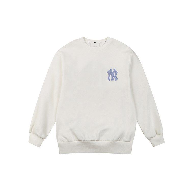 MLB Like Collection Sweatshirts Unisex White Crew Neck Moderate Regular 31MT22961-50I