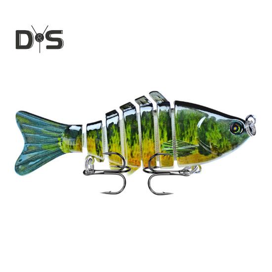 Bionic Swimming Bait Lifelike Fishing Gear for Bass Trout 3D Bionic Fishing Lures That Swim by Itself for Freshwater And Saltwater Fishing