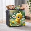 Little Yellow Chicken and Flower 5D Diamond Painting Storage Basket Full Round Drill Mosaic Diamond Embroidery Cross Stitch Kits Home Decor Home Decor