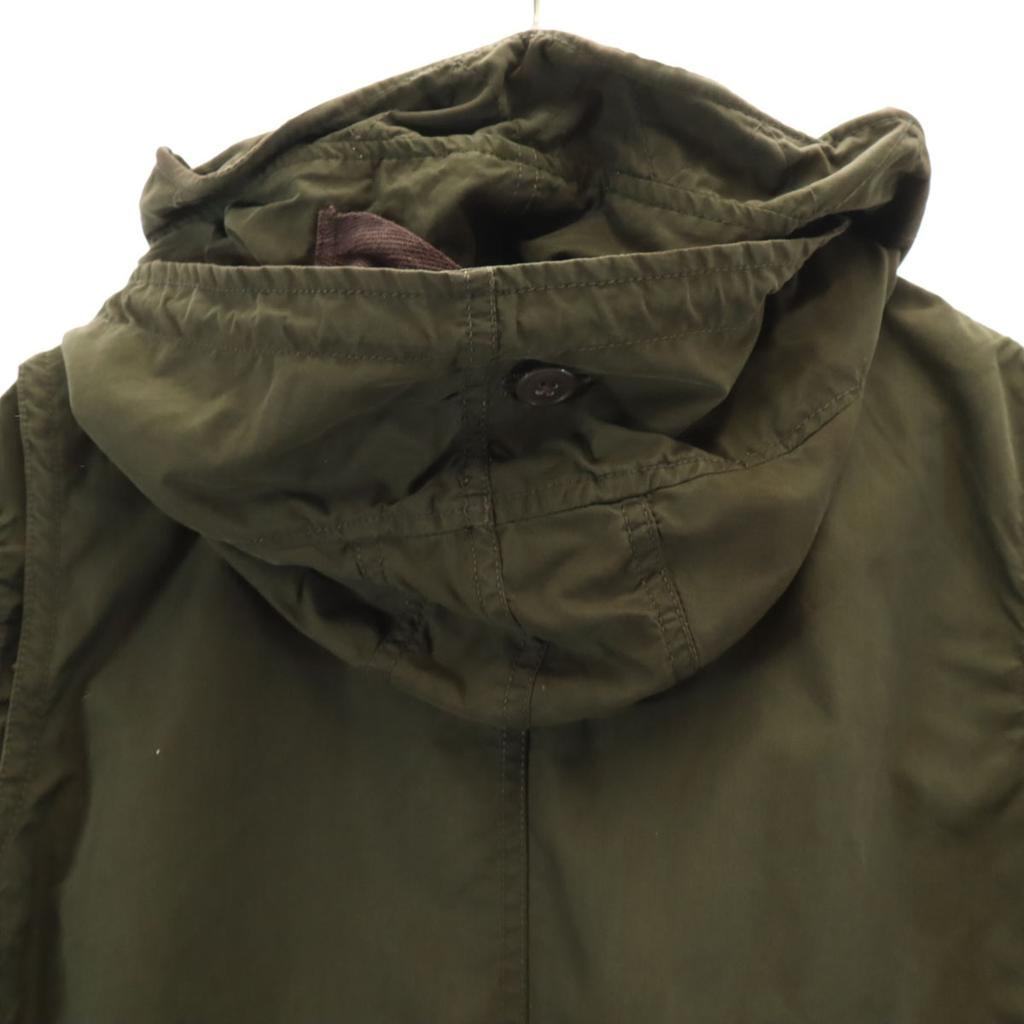 Nano Universe 2WAY Mod Coat 40 Khaki Spring Women Used