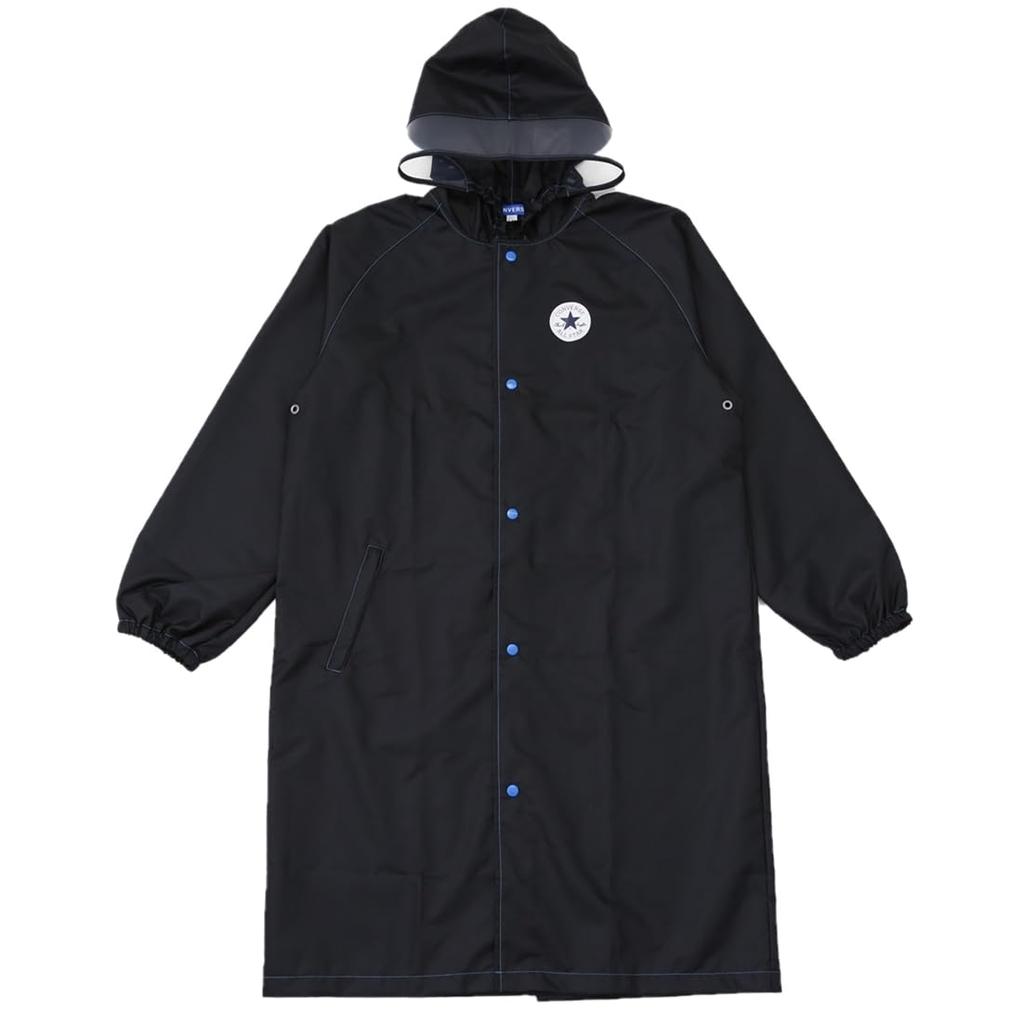 Ogawa Raincoat Black 130cm Kids' 23CON-RC