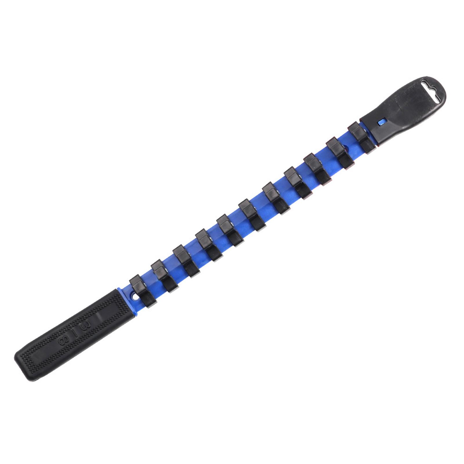 

Організатор розеток Економія місця Розеткова рейка Надійно тримайте/виймайте 1/4 , 3/8 , 1/2 накопичувач Розетки Зберігання 10MM