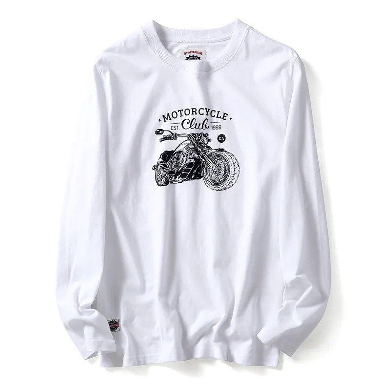 Export Export Tail T-shirt Men s Cut Label Pure Cotton Men Long-T-Shirt Cattle Goods Factory Direct Bottoming Shirt OEM Goods White 3XL