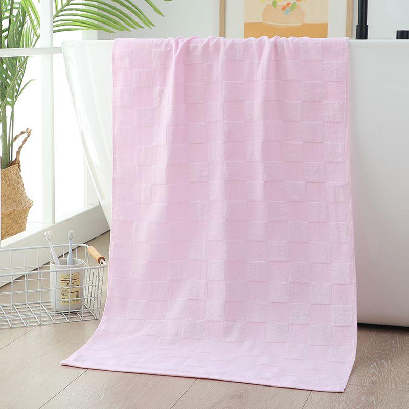 Cotton Gauze Towel for Household Use Adult Face Wash Double-layer Bath Towel Summer Thin, Soft