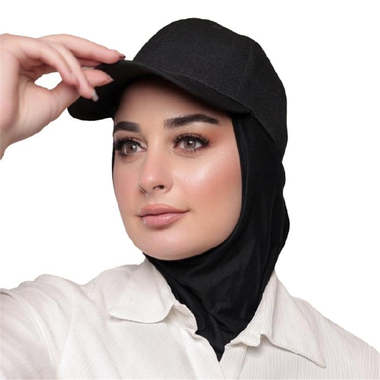Comfortable Shawl Baseball Hat And Scarf Set Hijab Designed For Everyday Wear Headscarf