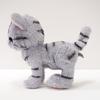 SunLemon Kitten American Shorthair Gray Stuffed Animal Cat 15 X 17.5 X 6.8 Cm