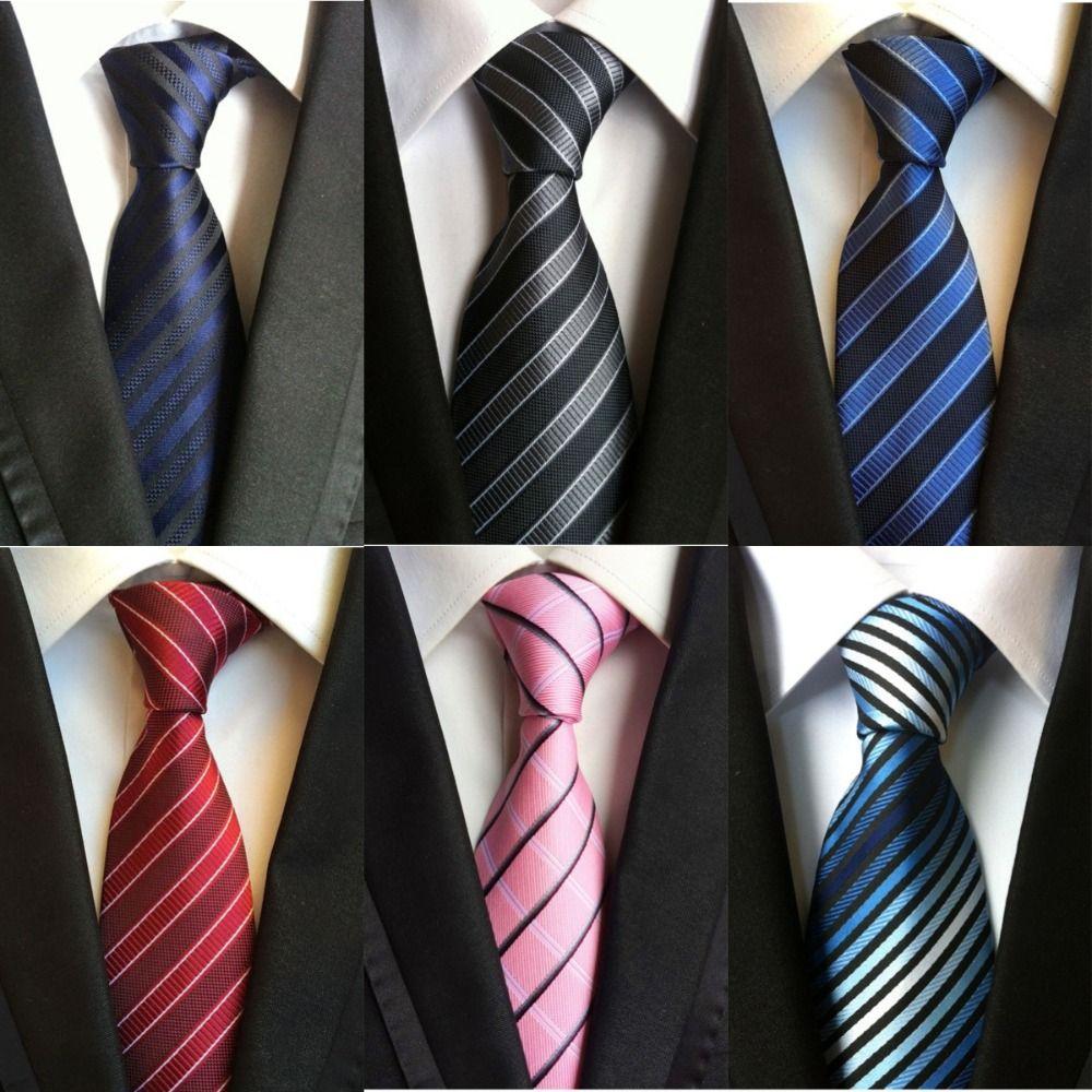 Accessories Stripe Neck Ties Skinny Tie Wedding Necktie Men Classic Business Formal Tie  Male