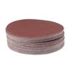 Abdo 4-inch Hook & Loop Red Sandpaper Discs
