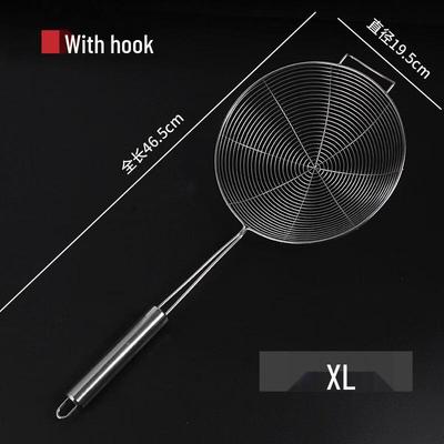 Wutuo 304 Stainless Steel Large Frying Skimmer