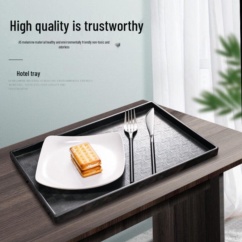 Rectangular Plastic Serving Tray