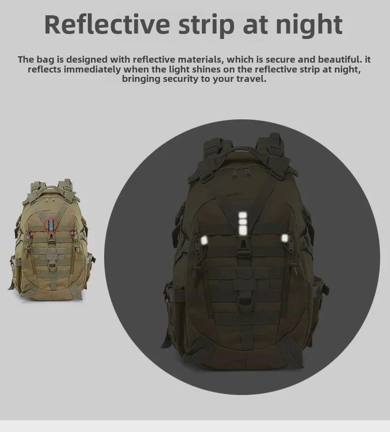 Vielseitiger Outdoor-Tarn-Taktischer Rucksack für Militär und Wandern