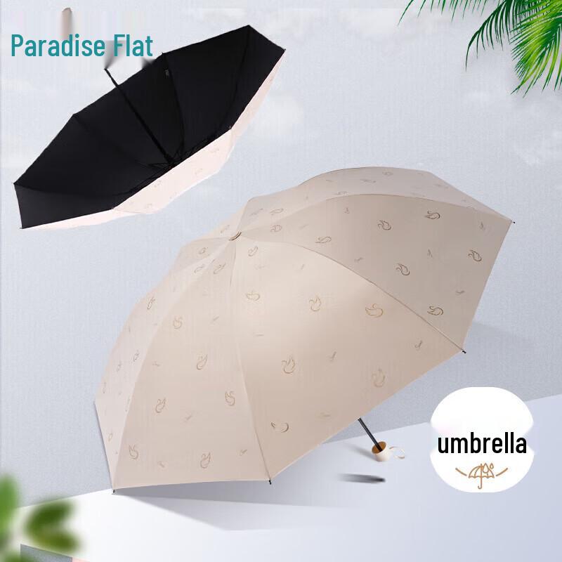 Paradise Umbrella UV Protection 3-Fold Sun and Rain Umbrella