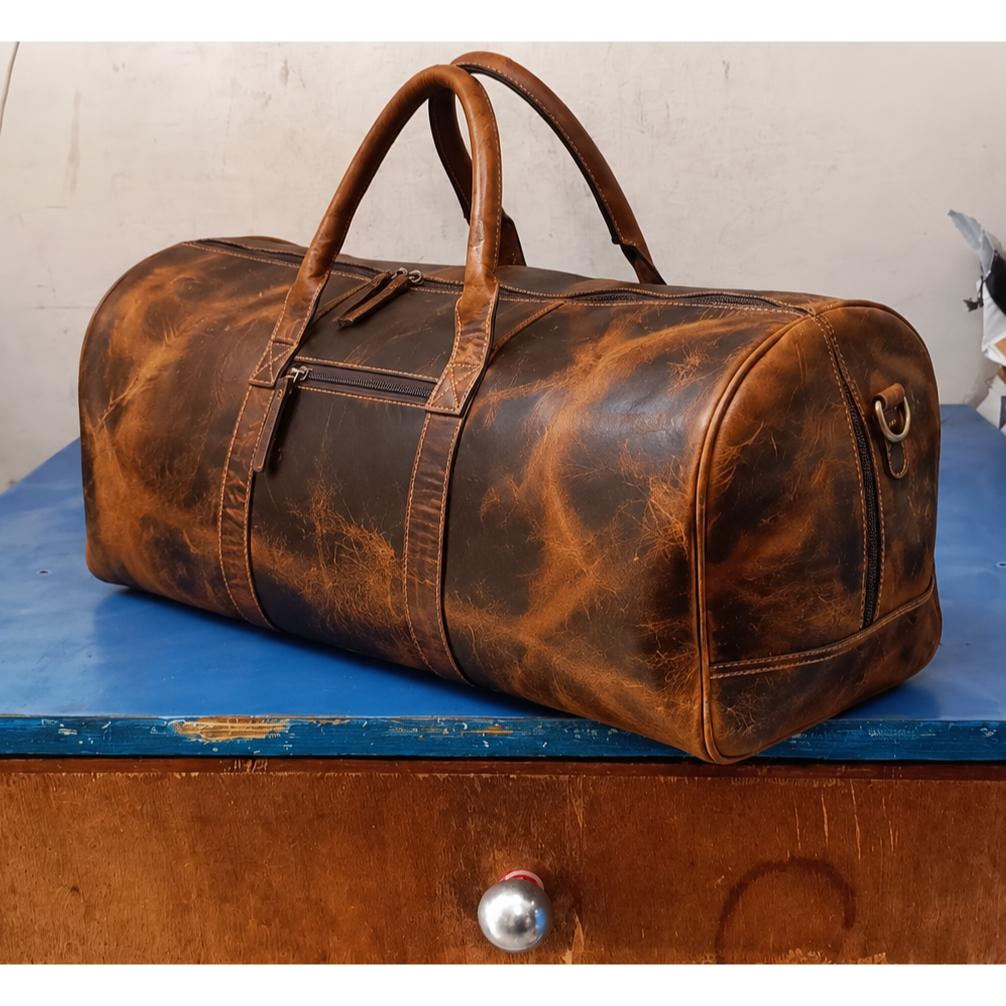 Borsa Duffel in Pelle Personalizzata da Viaggio Bagaglio a Mano per la Notte Borsa Weekender da Palestra Regalo Unico per Testimoni di Nozze Borsa Duffel Oversize