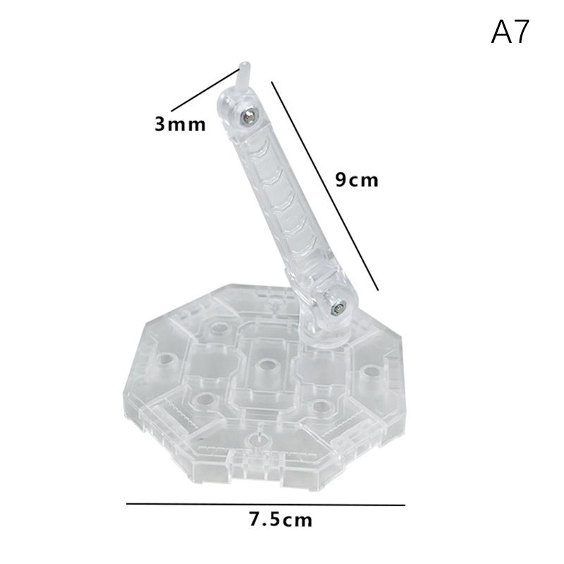 Innovativer und praktischer handgefertigter Puppen-DIY-Halter Actionfigur Modell Basis Displayständer Schwarze Halterung für 1/144 Hg Rg