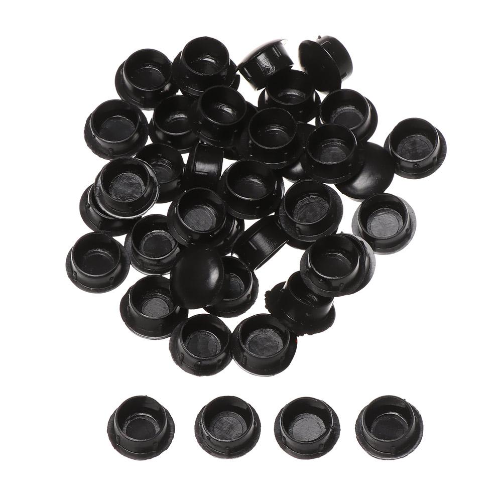 50Pcs Practical Hardware Hole Ornament Exterior Furniture Hole Covers Dust Plug Stopper Protective Cap Screw Decor