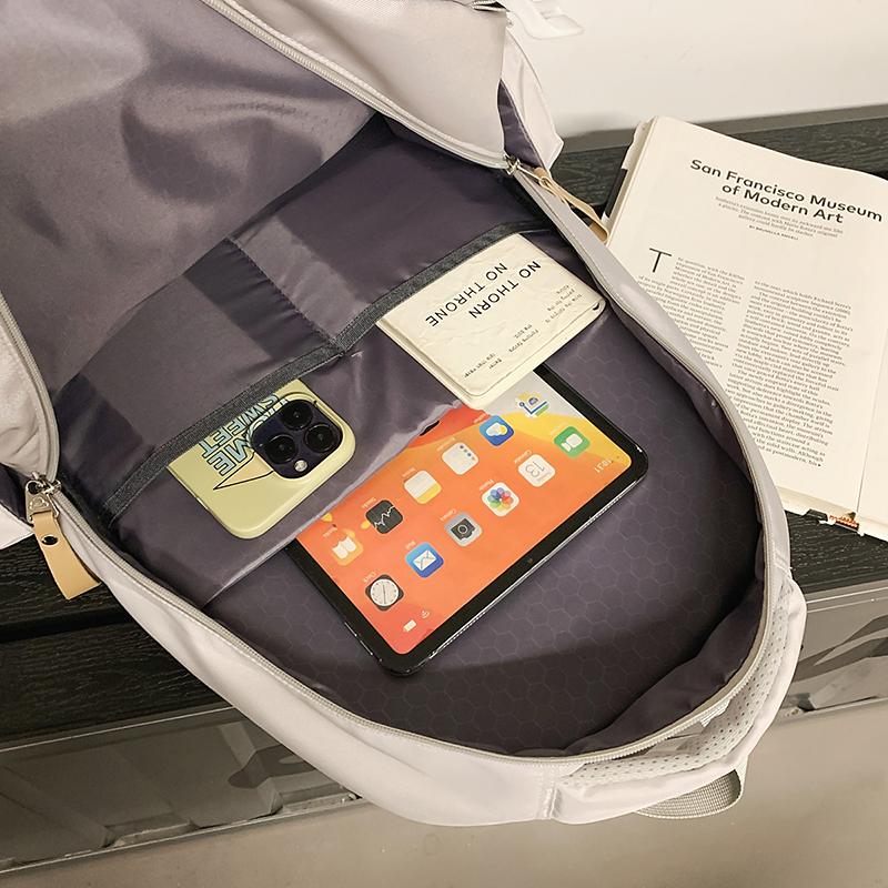 College Style Student Schoolbag Unisex  Travel Large Capacity Backpack